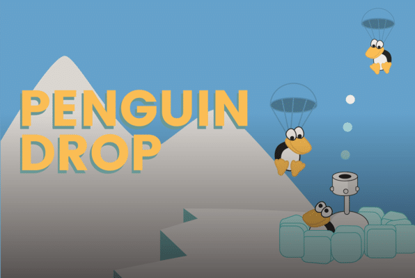 Penguin Drop Game